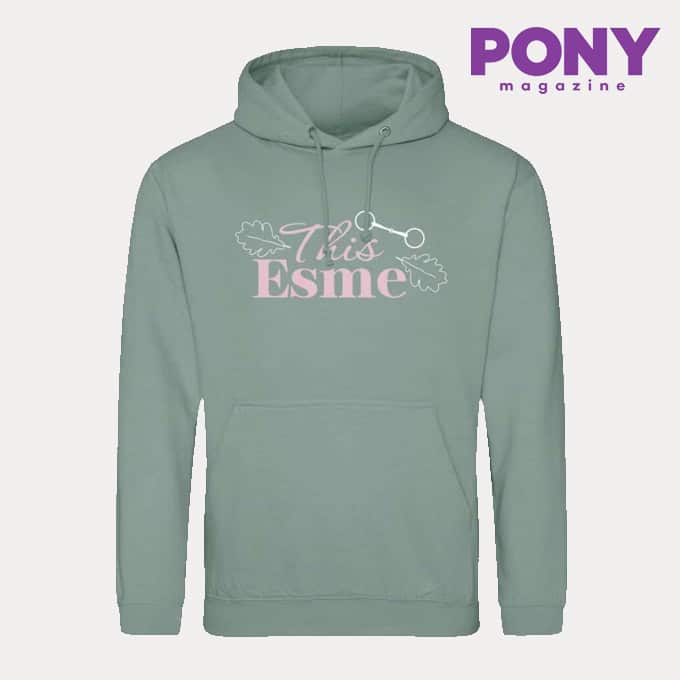 This Esme • Pony Mag Green Hoodie